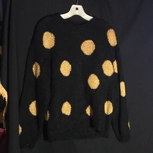 Vintage Fenn Wright Manson Polka Dot Sweater
